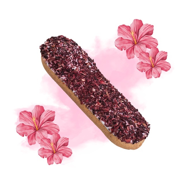 BISCOTTO GLASSATO ECLAIR FIORI DI IBISCO CANDY HORSE  
